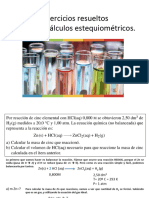 Ejercicios Resueltos Unidad: Cálculos Estequiométricos