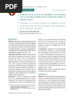 Evolucion de La Cesarea en Colombia y Su Asociacio