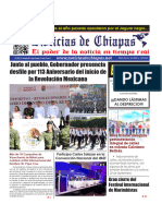 Periódico Noticias de Chiapas, Edición Virtual Martes 21 de Noviembre de 2023