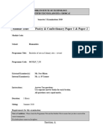 Pastry & Confectionary Paper 1 & 2