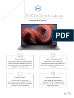 Dell XPS 17 (9730) Core-I7 Datasheet Template