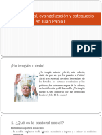 Pastoral Social Evangelización y Catequesis Powerpoint