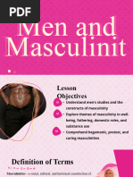 Men and Masculinities