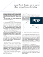 Modelling of Vacuum Circuit Breakers