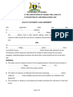 Land Agreement 9 Pages