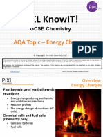 Aqa Chemistry Energy Changes Knowit Gcse