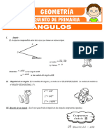 Problemas Con Angulos para Quinto de Primaria