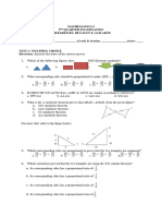 Final Test Question of G9