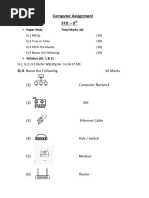 8th Computer Assignment