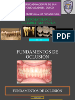 Rhabilitacion Fija y Oclusion