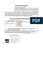 Adrenergic Antagonists