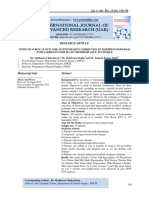 Study of Surgical Outcome of Hypospadius Correction by Modified Snodgrass (Tubularised Incised Plate Urethroplasty) Technique