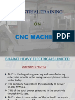 Industrial Training: CNC Machine