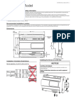 SmartX IP Controller - RP-C-16A Model Installation Sheet