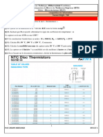 Exercice 1: Thermistance Iii