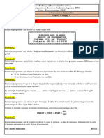 TP 1: Fonctions Printf & Scanf Iii