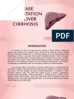 Case Presentation Liver Cirrhosis