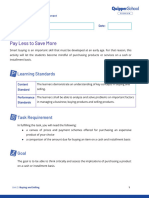 Pay Less To Save More: Learning Standards