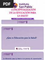 1°sesion de Educación para La Salud, Definiciòn, Comunicacion.