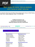 Root Cause AC Motor Failure Analysis With Focus On Shaft Failures