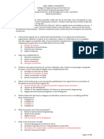 Answerkey EngrEcoLawsEthics - MockExamActivity-july 2019