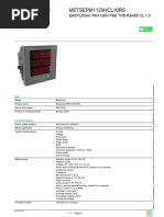 EasyLogic PM1130H Dual Source Meters - METSEPM1120HCL10RS