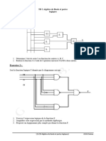 TD2 Algébre de Boole Et Portes Logiques (Correction)