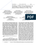 3D Numerical Modeling of Pile Group Responses To