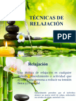 Técnicas de Relajación