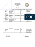 Action Plan in ARALING PANLIPUNAN