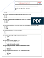 Evaluation Diagnostique - Sciences de Lingenieur - Classe TCT