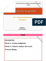 Cours en Controle de Gestion Gestion Budgetaire