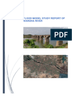 Flood Model Study of Wardha River MJB