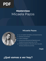 Masterclass Audiencias 2 - Micaela Pazos