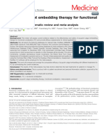 Acupoint Catgut Embedding Therapy For Functional