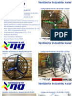 Catalogo Ventiladores Industriales - Sector Avicola Actualizado Octubre 2023