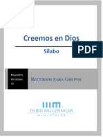 Sílabo, Creemos en Dios