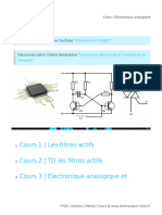 Cours - Électronique Analogique