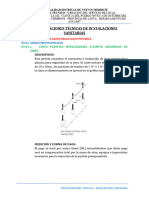 Especificaciones Técnicas - in Stalaciones Sanitarias