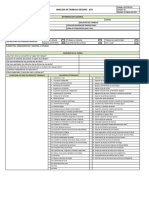 Analisis de Trabajo Seguro ATS