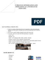 A Study On Process Optimization and Refinery Operations at A Petroleum Industry