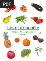 Livret Enquete Fruits Legumes Niveau 1 LSLF Skonnw