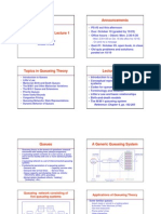 Queueing Theory