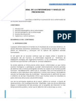 Documento Historia Natural de La Enfermedad y Niveles de Prevención