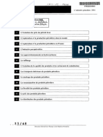 ML'évolution: L'industrie Pétrolière 2001