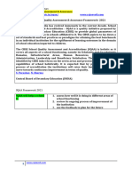 SQAA School Quality Assessment Assurance Framework 2021