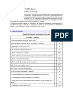 Instrumento para Evaluar Dominio Afectivo