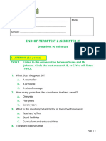 END-OF-TERM TEST 2 (Semester 1)