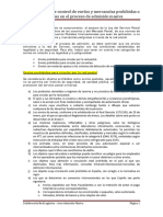 Procedimiento para El Control de Materias Peligrosas en El Proceso de Admisión Masiva