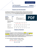 Sesión 01 Sistema de Numeración Digital